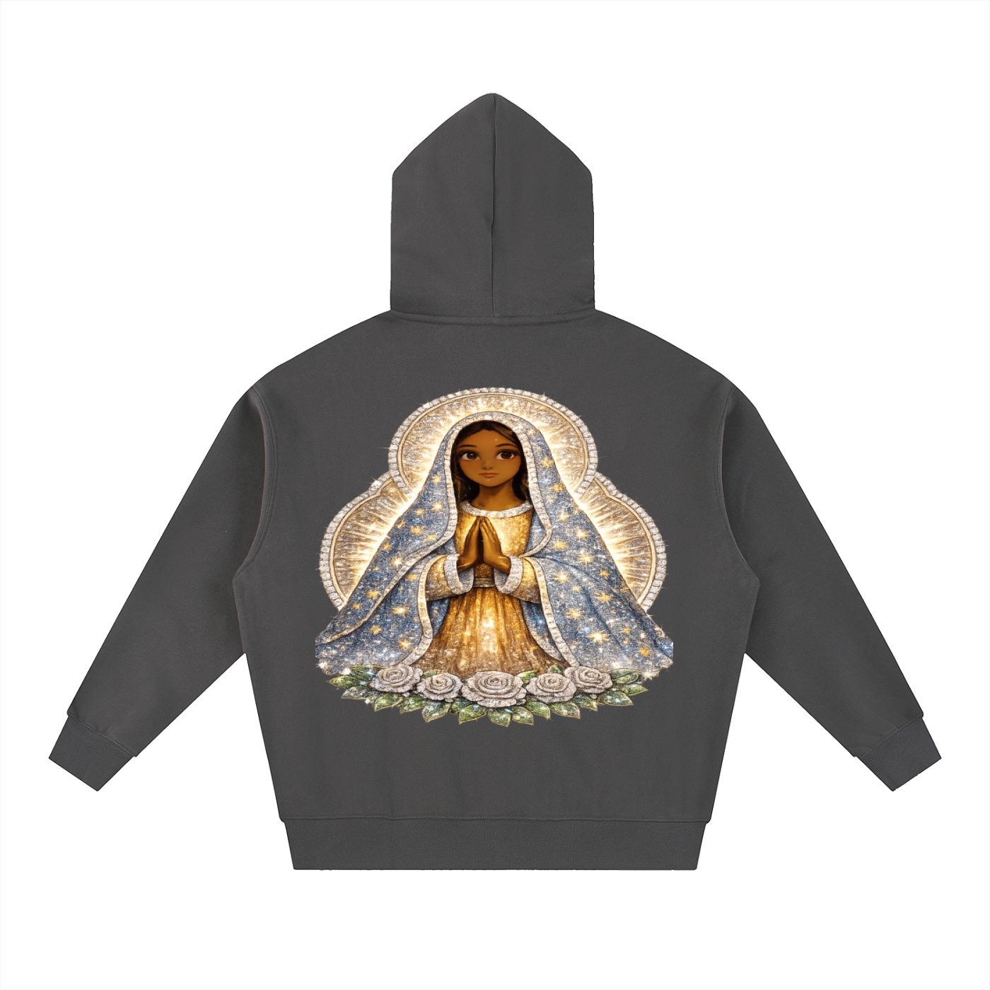 Essential Oversized Fleece Boxy Hoodie