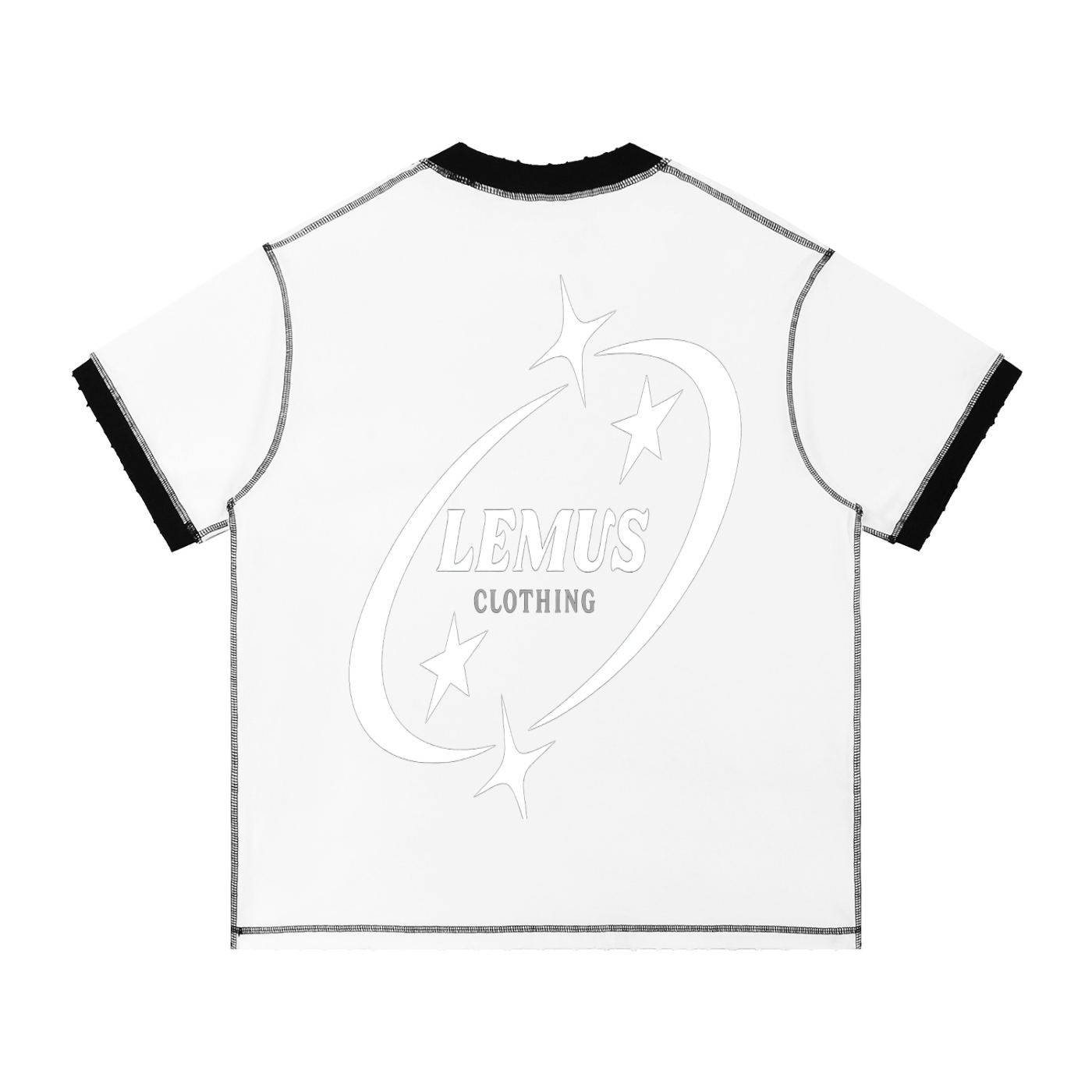 Contrast-Stitched Cotton T-Shirt