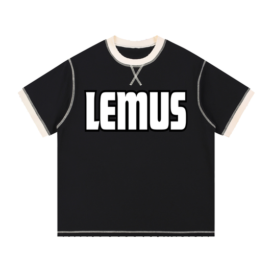 Contrast-Stitched Cotton T-Shirt