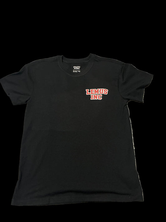 BLACK LEMUS INC POCKET T-SHIRT
