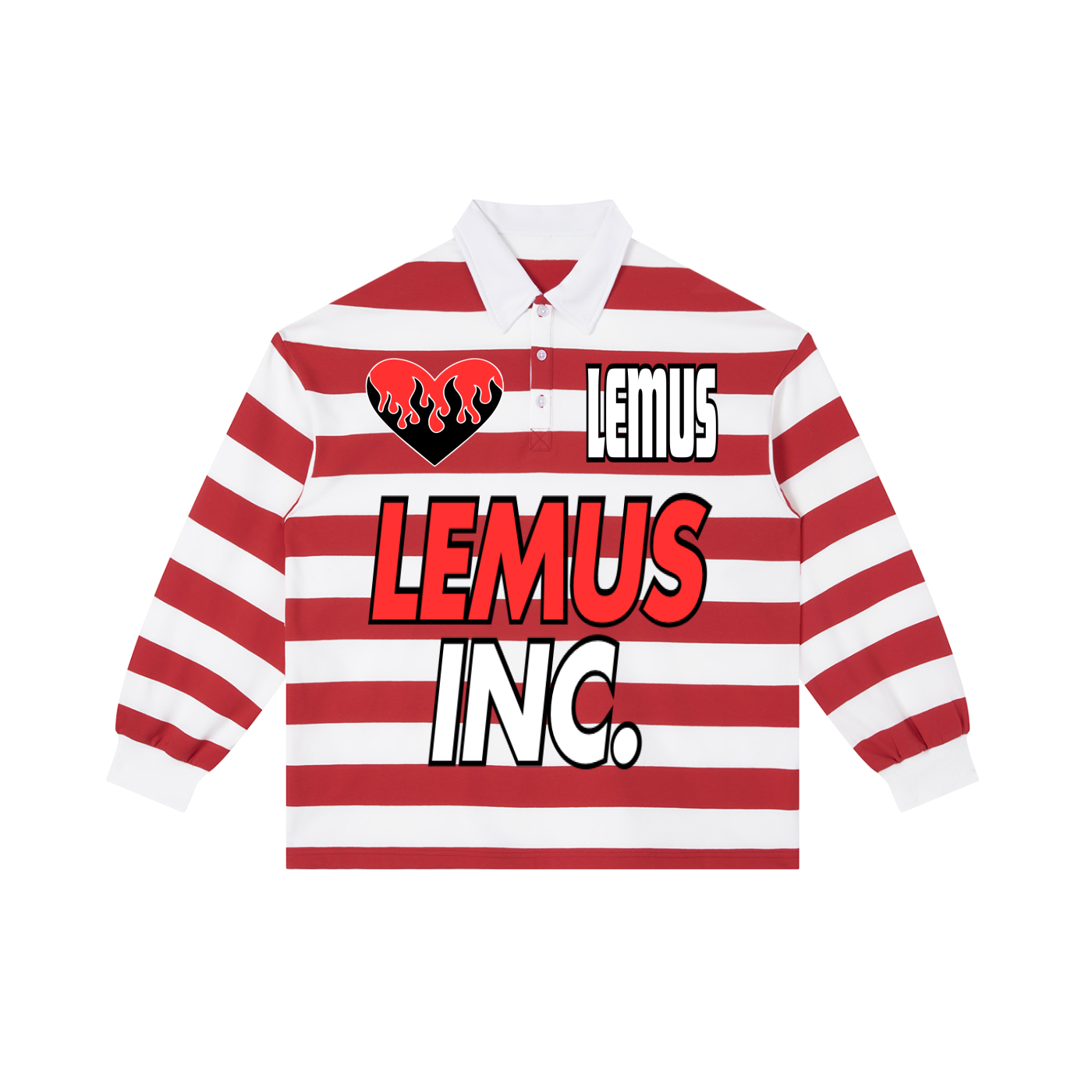 Color Block Stripe Polo Shirt