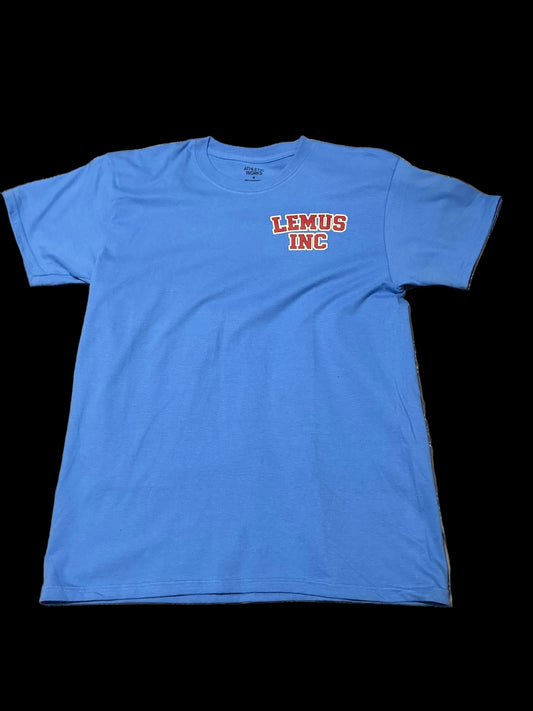 Light Blue LEMUS INC POCKET T-SHIRT